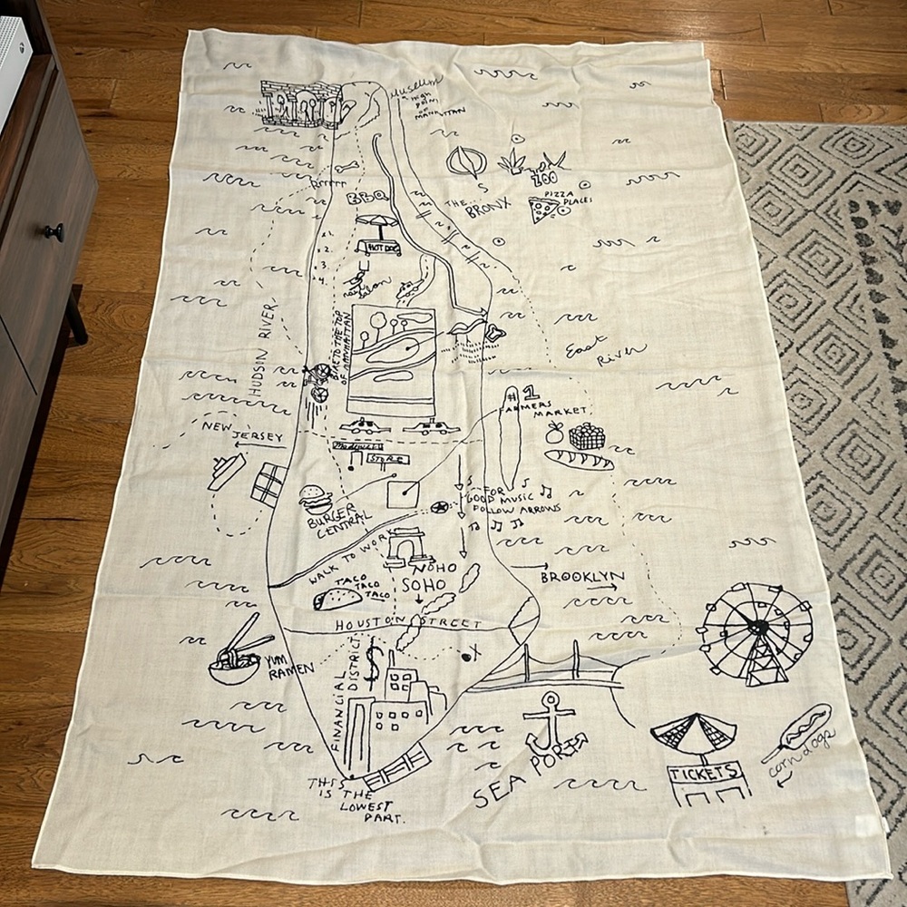 Madewell NYC scarf